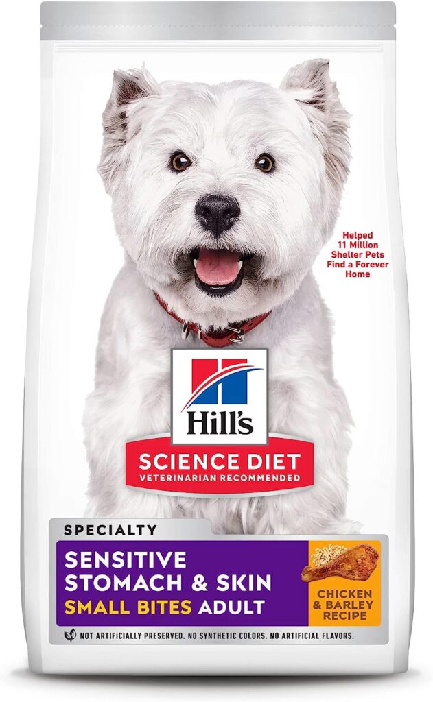 Hill’s Science Diet Adult Sensitive Stomach & Skin Small Bites Chicken Recipe Dry Dog Food