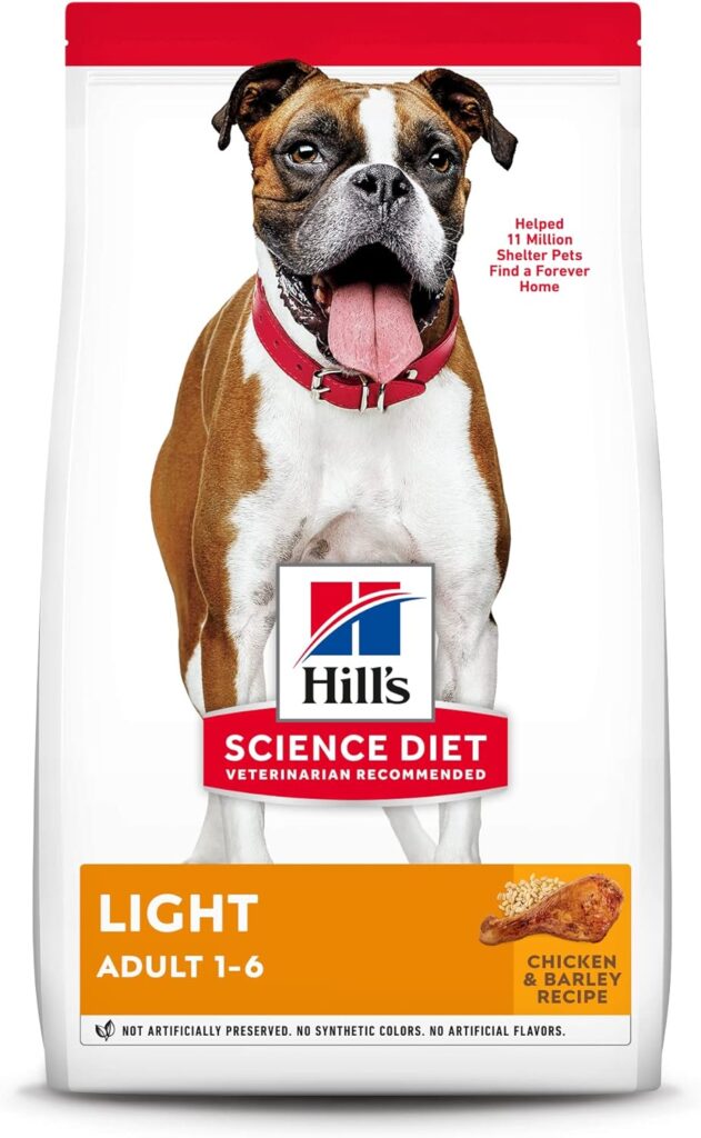 Hill’s Science Diet Adult Light with Chicken Meal & Barley Dry Dog Food