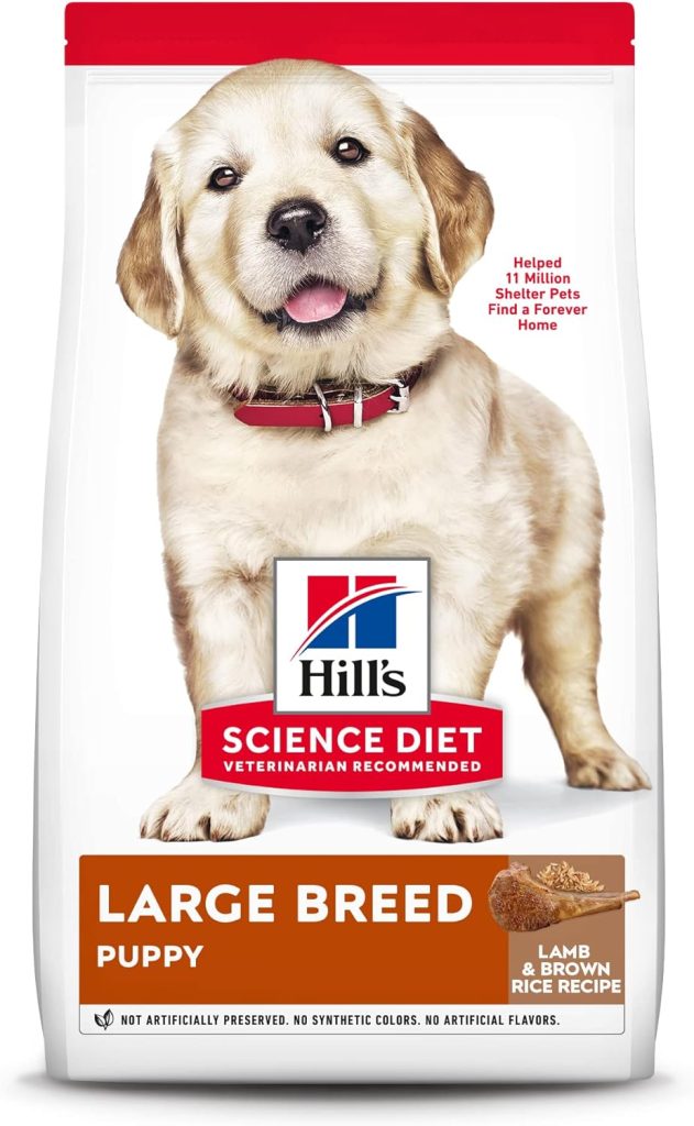 Hill’s Science Diet Puppy Large Breed Lamb Meal & Brown Rice Recipe Dry Dog Food