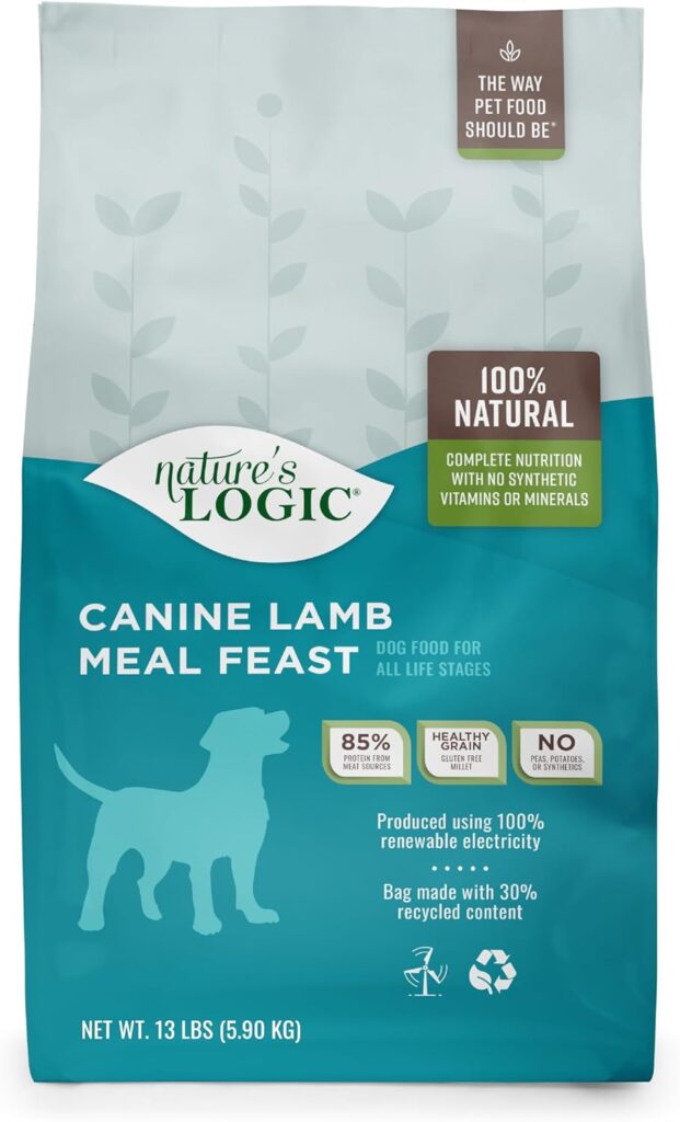 Nature’s Logic Canine Lamb Meal Feast Dry Dog Food
