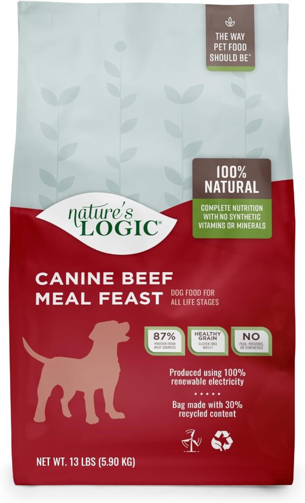 Nature’s Logic Canine Beef Meal Feast Dry Dog Food