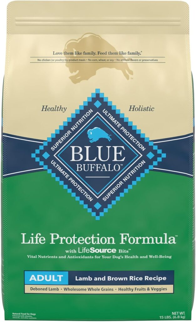 Blue Life Protection Formula Adult Lamb and Brown Rice Recipe Dry Dog Food
