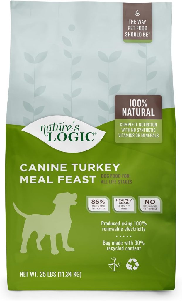 Nature’s Logic Canine Turkey Meal Feast Dry Dog Food