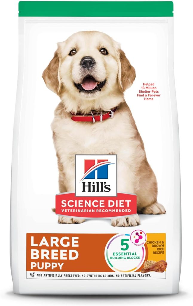 Hill’s Science Diet Puppy Large Breed Chicken Meal & Oats Recipe Dry Dog Food
