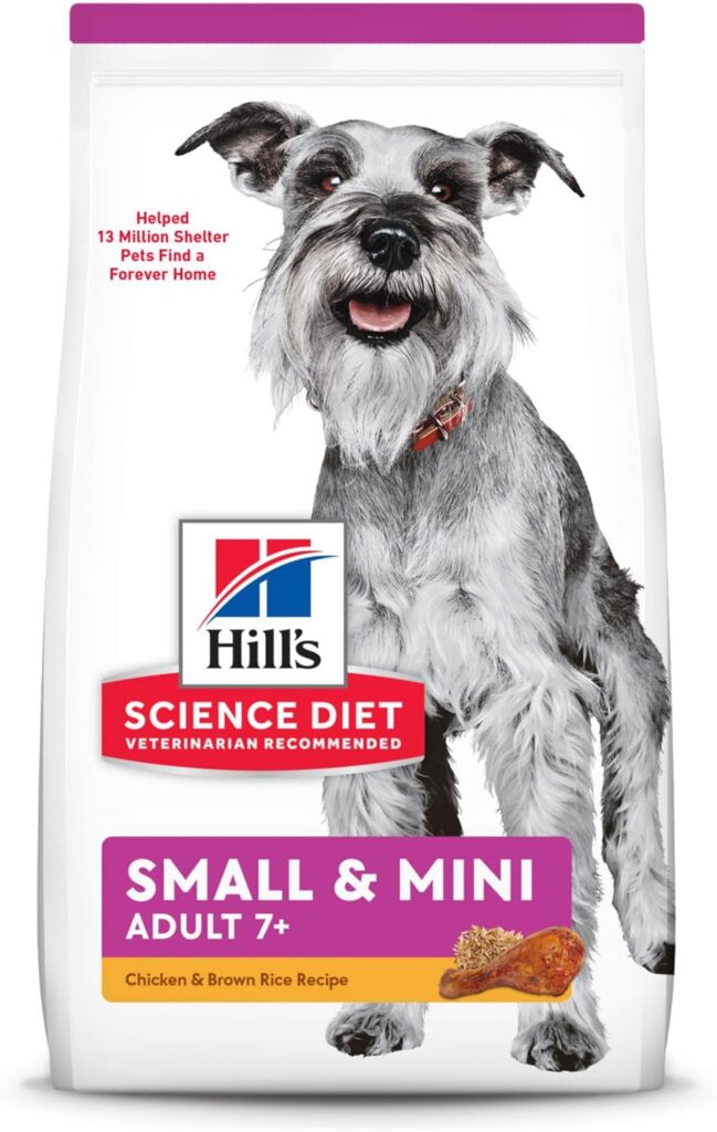 Hill’s Science Diet Adult 7+ Small Paws Chicken Meal, Barley & Brown Rice Recipe Dry Dog Food