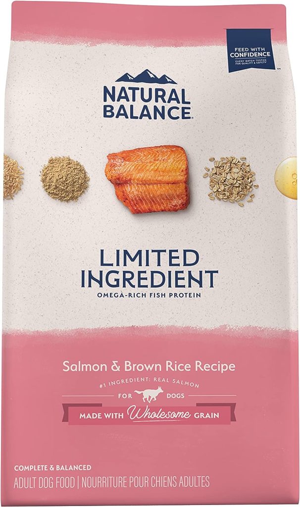 Natural Balance L.I.D. Limited Ingredient Diets Salmon & Brown Rice Dry Dog Food