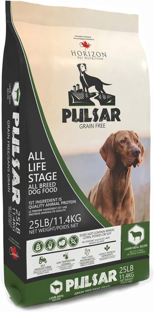 Horizon Pulsar Grain-Free Lamb Formula Dry Dog Food