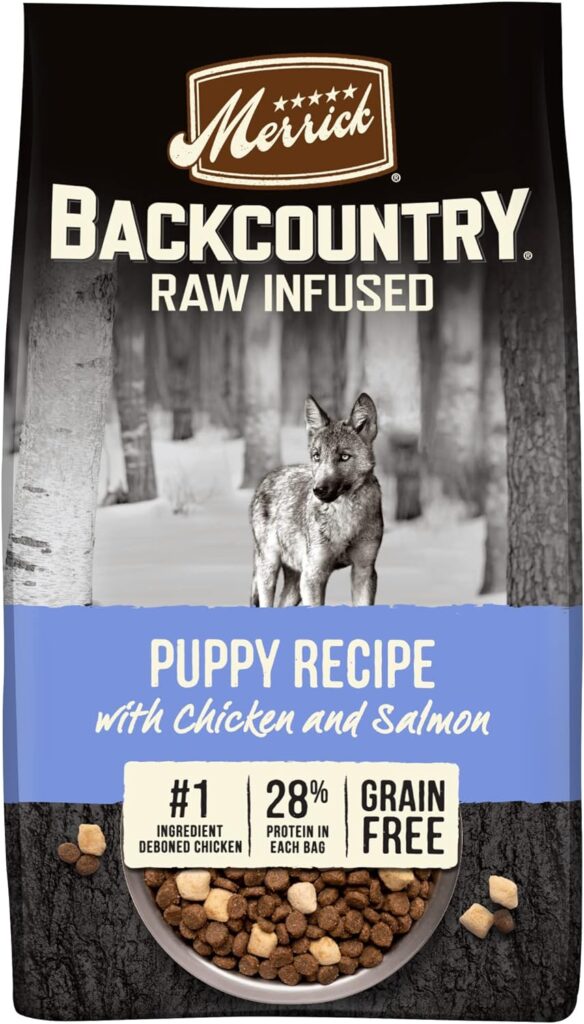 Merrick Backcountry Raw Infused Puppy Recipe Dry Dog Food