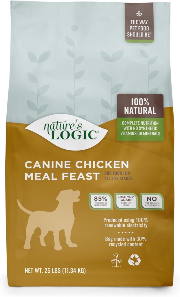 Nature’s Logic Canine Chicken Meal Feast Dry Dog Food