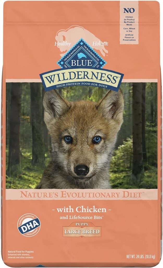 Blue Wilderness Large Breed Puppy Chicken Recipe Dry Dog Food