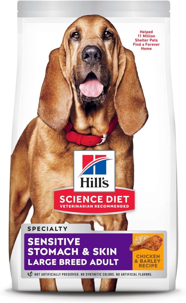 Hill’s Science Diet Adult Sensitive Stomach & Skin Large Breed Chicken Recipe Dry Dog Food