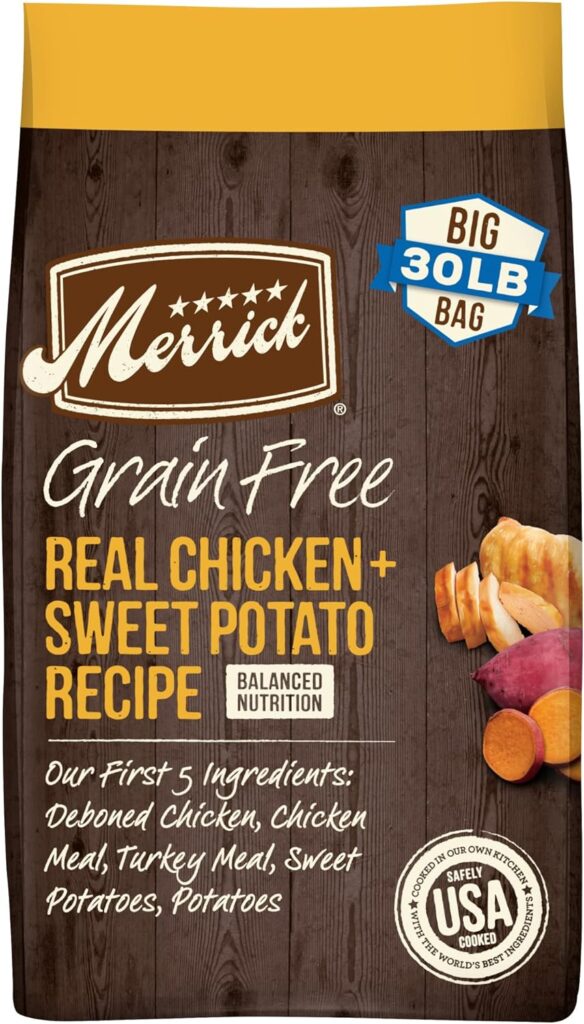 Merrick Grain-Free Real Chicken + Sweet Potato Recipe Dry Dog Food