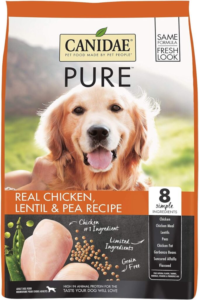 Canidae Pure Grain-Free Real Chicken, Lentil & Pea Recipe Dry Dog Food