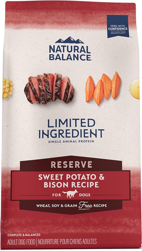 Natural Balance L.I.D. Limited Ingredient Diets Grain-Free Sweet Potato & Bison Dry Dog Food
