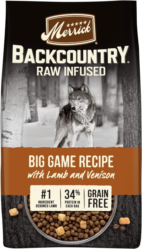 Merrick Backcountry Raw Infused Big Game Recipe Dry Dog Food