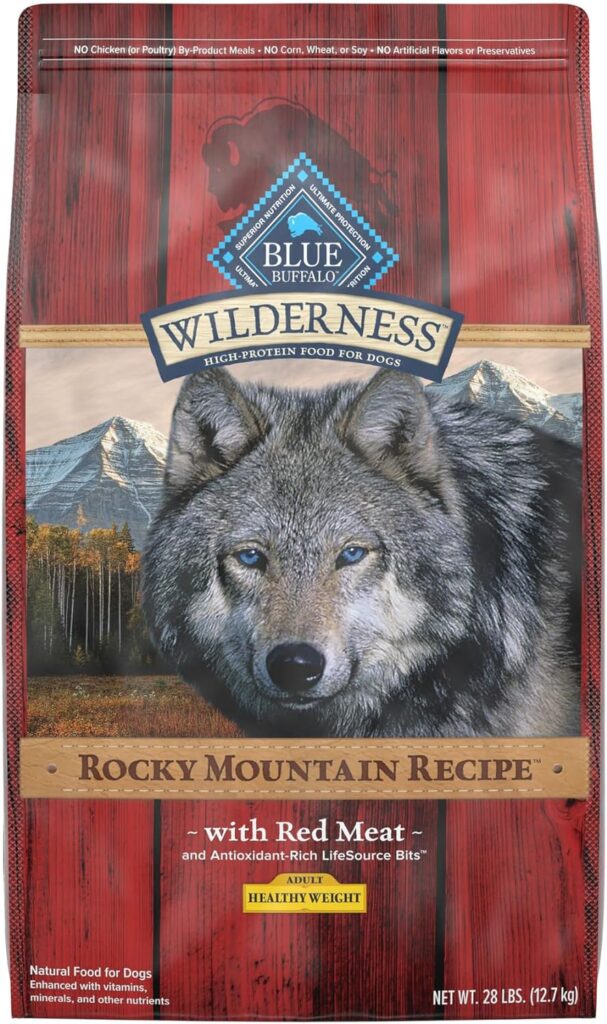 Blue Wilderness Rocky Mountain Recipe Adult Healthy Weight Red Meat Dry Dog Food