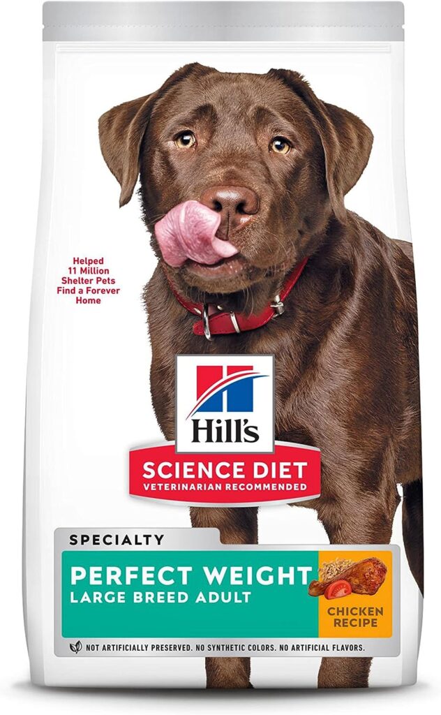 Hill’s Science Diet Adult Perfect Weight Large Breed Chicken Recipe Dry Dog Food