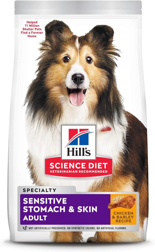 Hill’s Science Diet Adult Sensitive Stomach & Skin Chicken Recipe Dry Dog Food