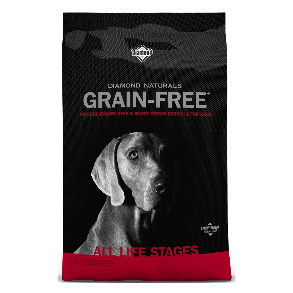 Diamond Naturals Grain-Free Pasture-Raised Beef & Sweet Potato Formula Dry Dog Food