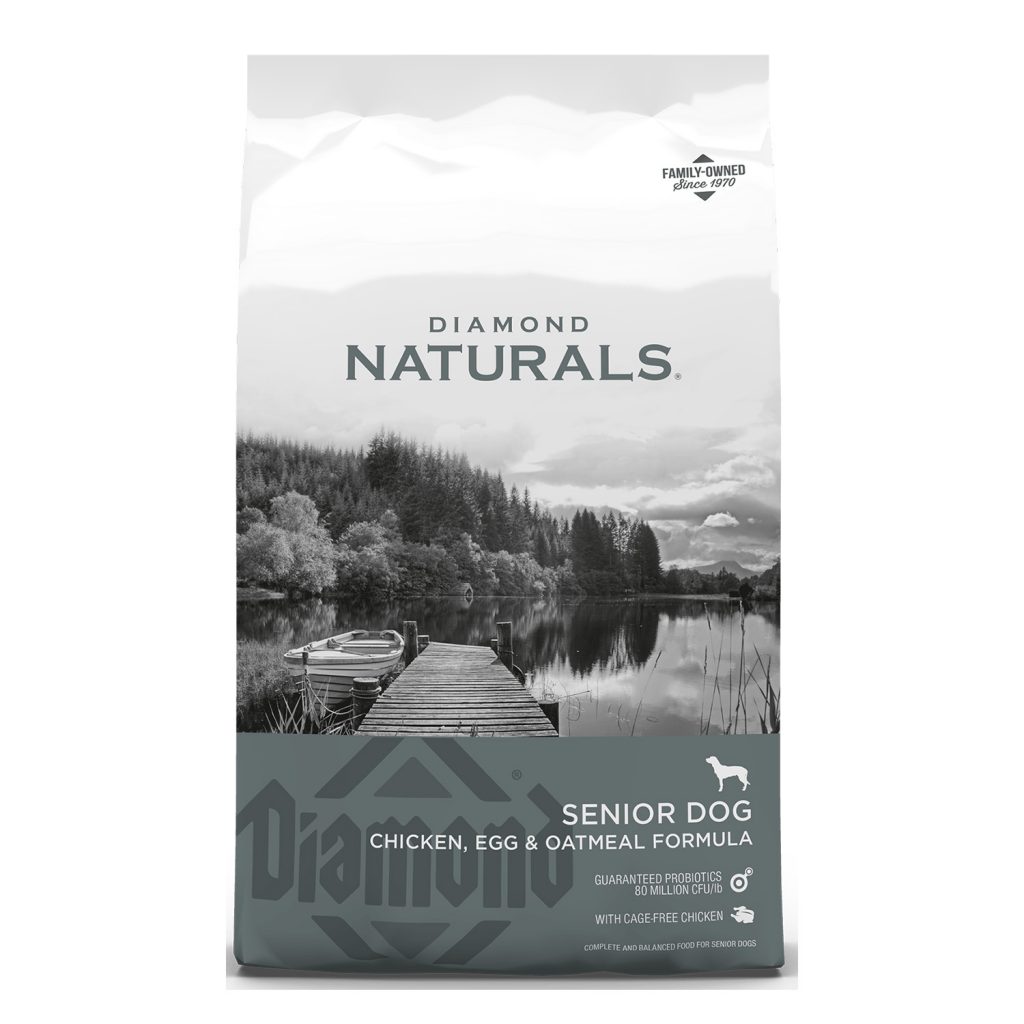 Diamond Naturals Senior Dog Chicken, Egg & Oatmeal Formula Dry Dog Food