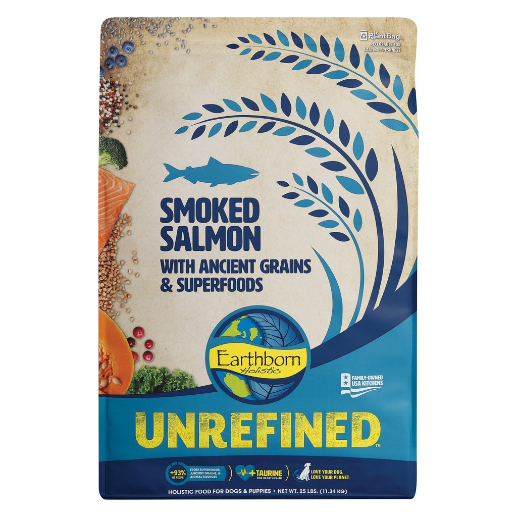 Earthborn Holistic Unrefined Smoked Salmon with Ancient Grains & Superfoods Dry Dog Food