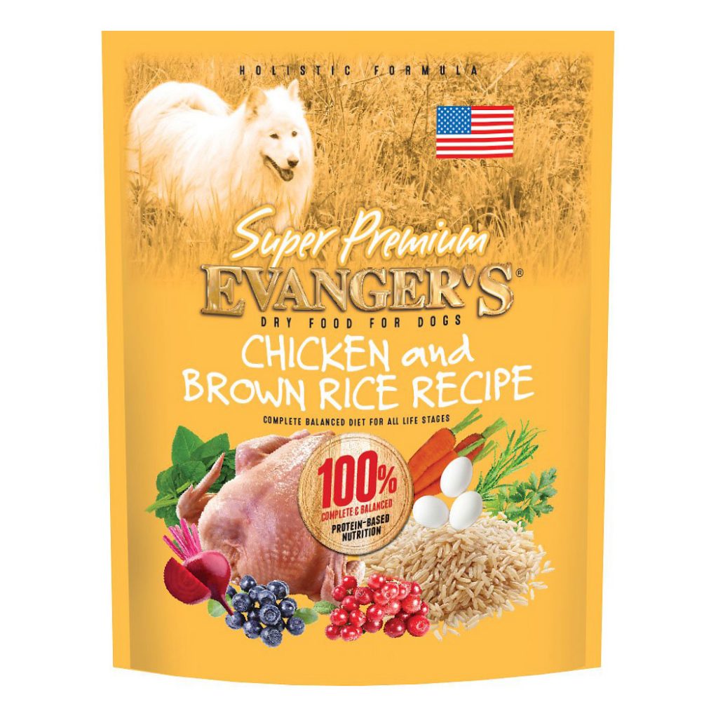 Evanger’s Super Premium Chicken with Brown Rice Recipe Dry Dog Food