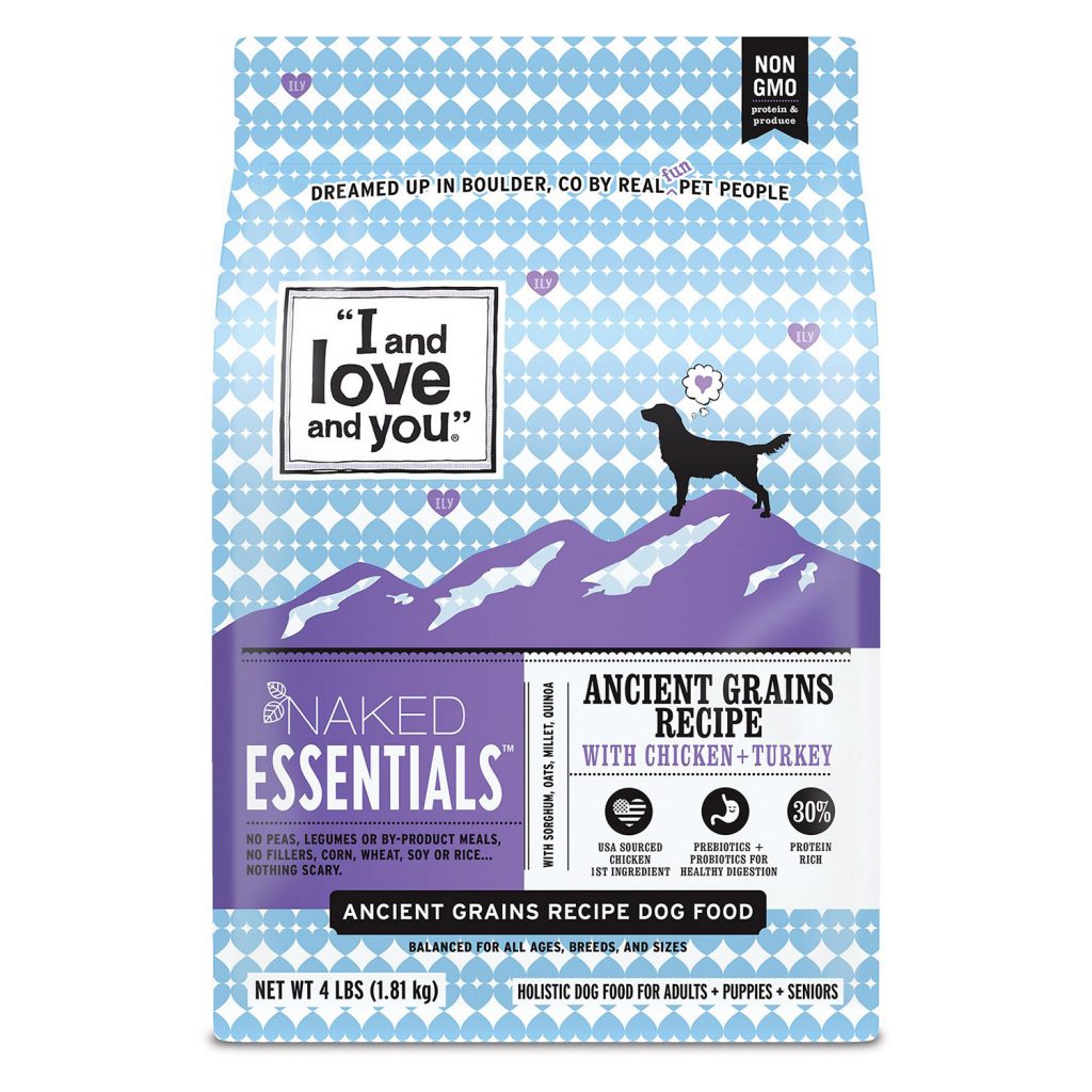 I and Love and You Naked Essentials Ancient Grains Recipe with Chicken + Turkey Dry Dog Food