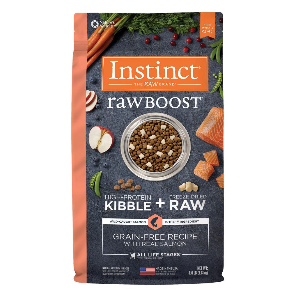 Instinct Raw Boost Grain-Free Recipe with Real Salmon Dry Dog Food