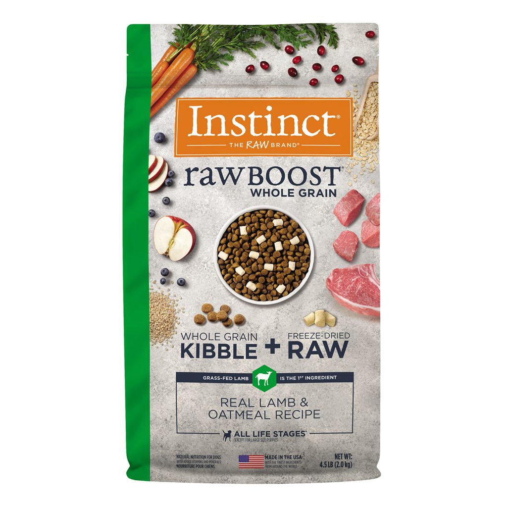 Instinct Raw Boost Whole Grain Recipe with Real Lamb & Oatmeal Dry Dog Food