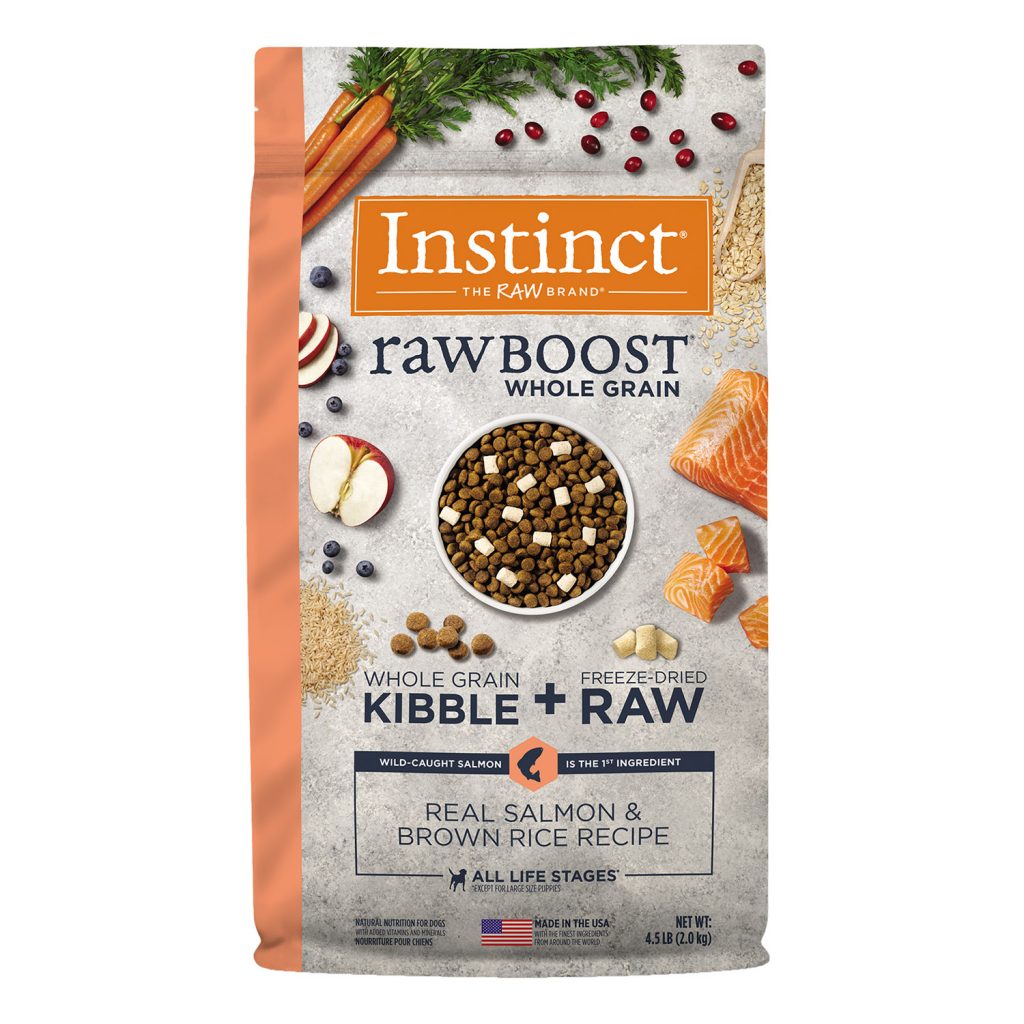 Instinct Raw Boost Whole Grain Recipe with Real Salmon & Brown Rice Dry Dog Food