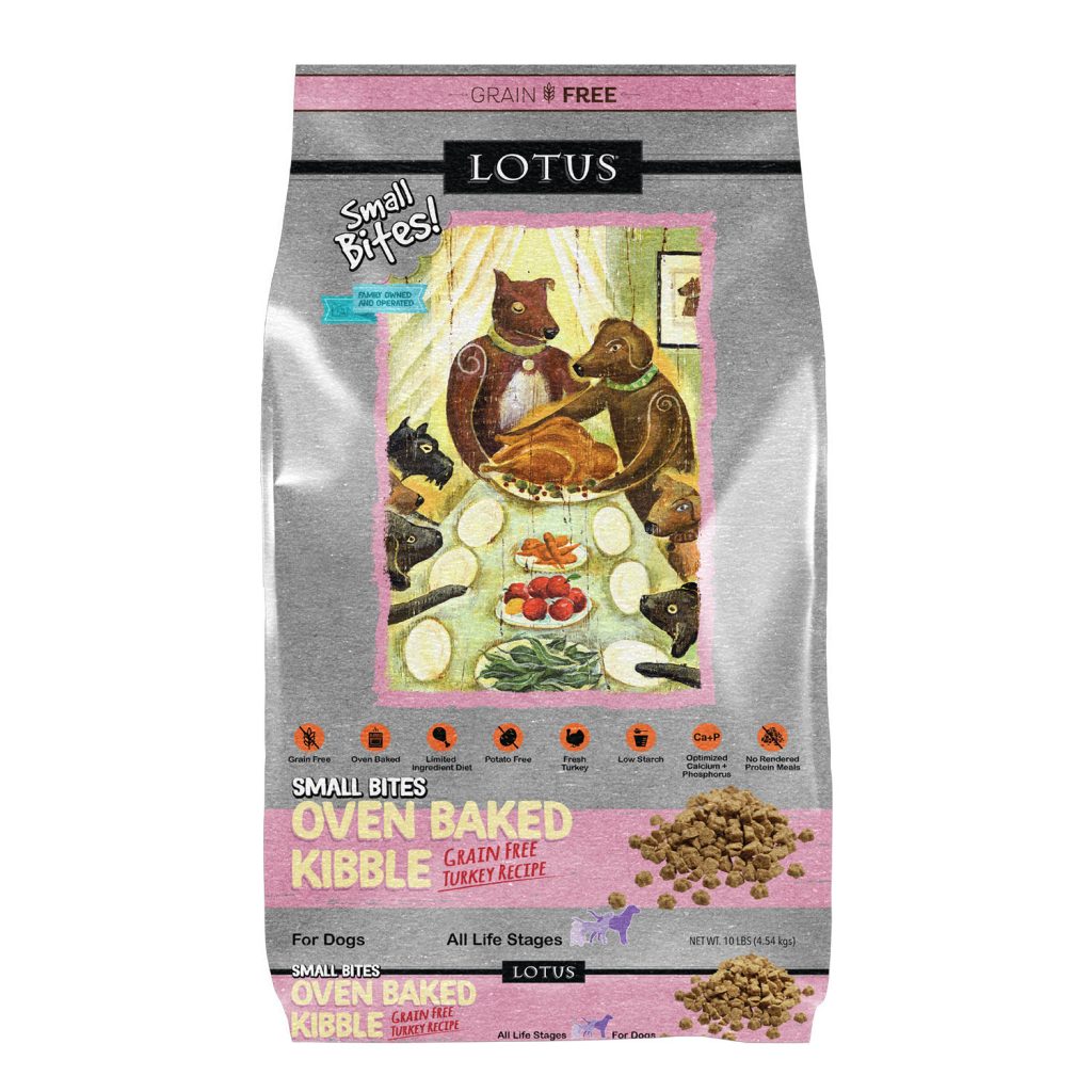 Lotus Oven Baked Small Bites Turkey Recipe Dry Dog Food