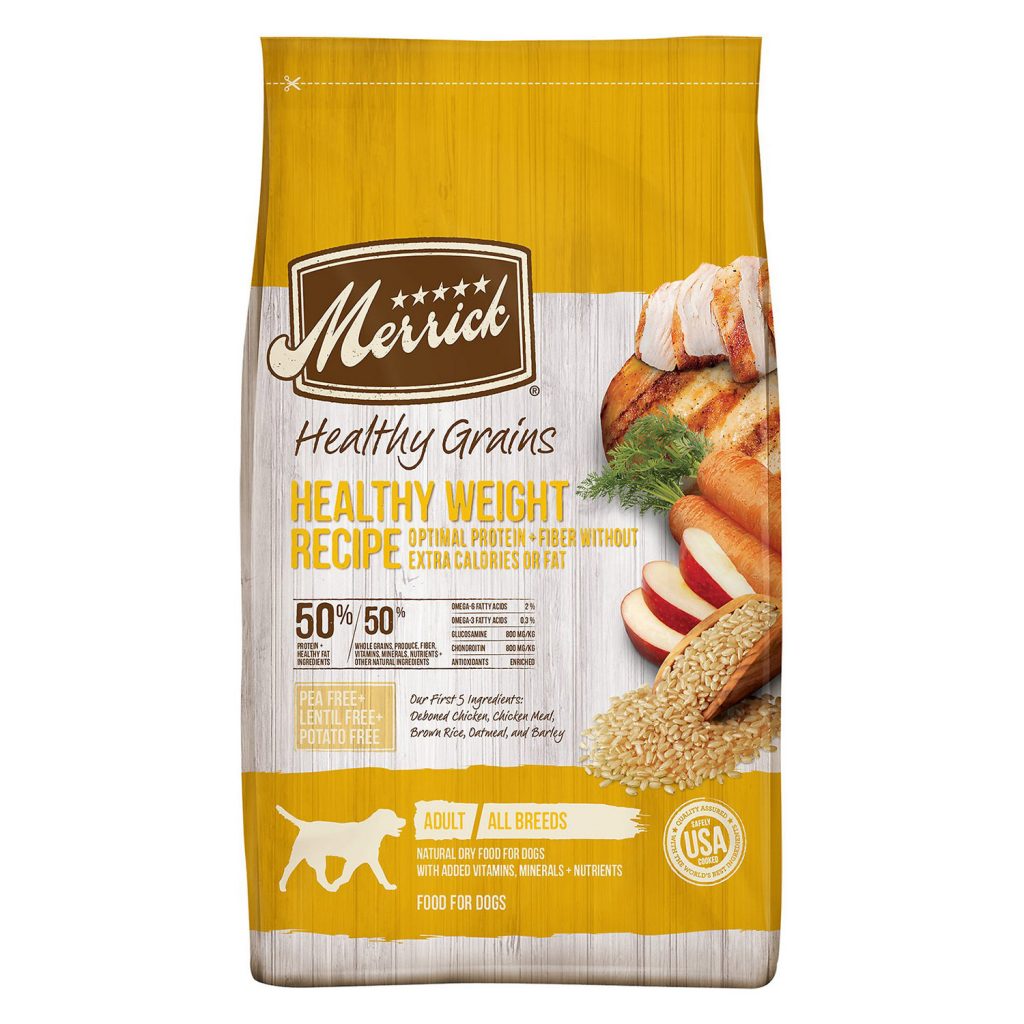 Merrick Healthy Grains Healthy Weight Recipe Dry Dog Food