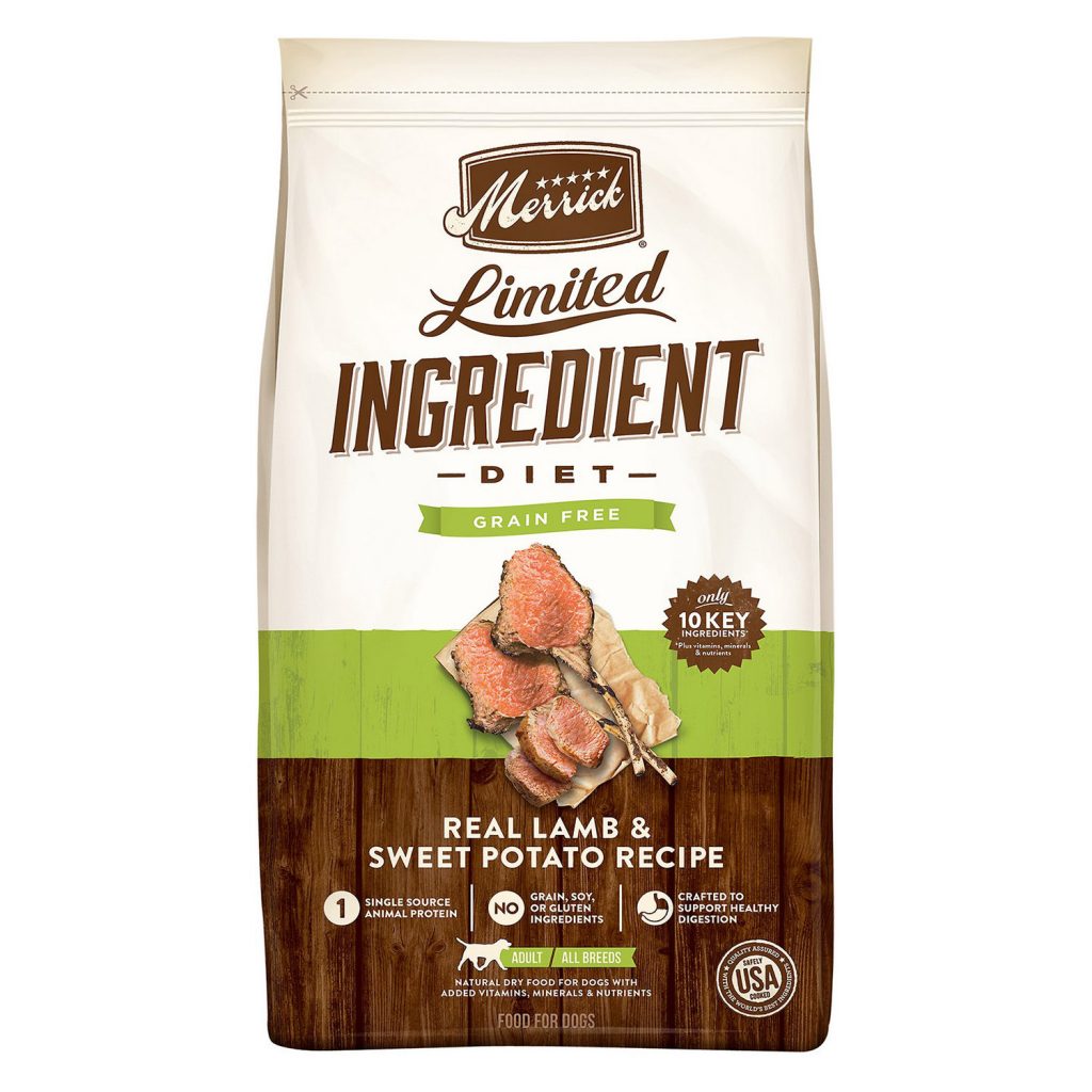 Merrick Limited Ingredient Diet Grain-Free Real Lamb & Sweet Potato Recipe Dry Dog Food