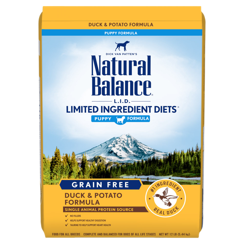 Natural Balance L.I.D. Limited Ingredient Diets Grain-Free Duck & Potato Dry Puppy Dry Dog Food
