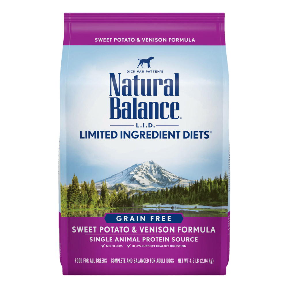 Natural Balance L.I.D. Limited Ingredient Diets Grain-Free Sweet Potato & Venison Dry Dog Food